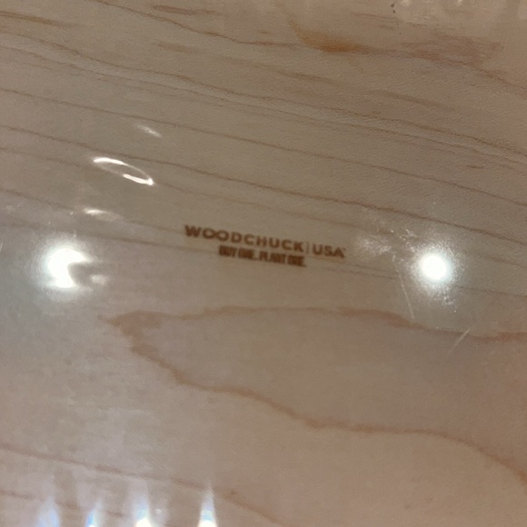 Woodchuck USA Luxury Wood Serving Cheese Cutting Board Tray - Picture 5 of 8